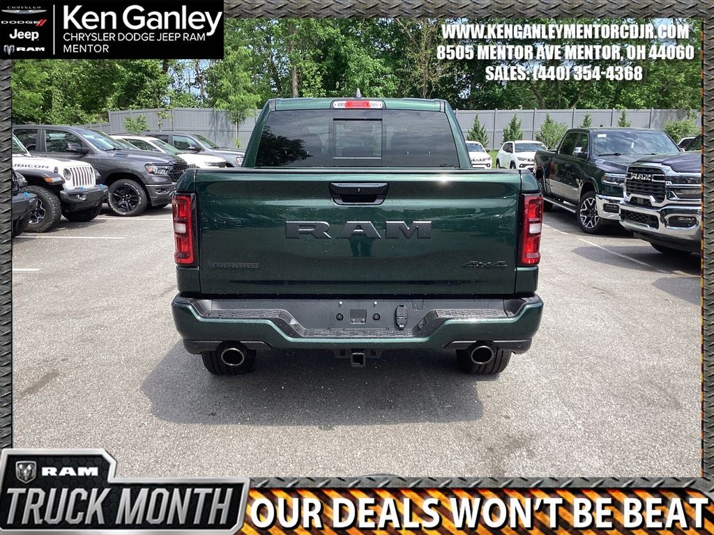 2026 RAM Ram 1500 RAM 1500 BIG HORN CREW CAB 4X4 5'7' BOX