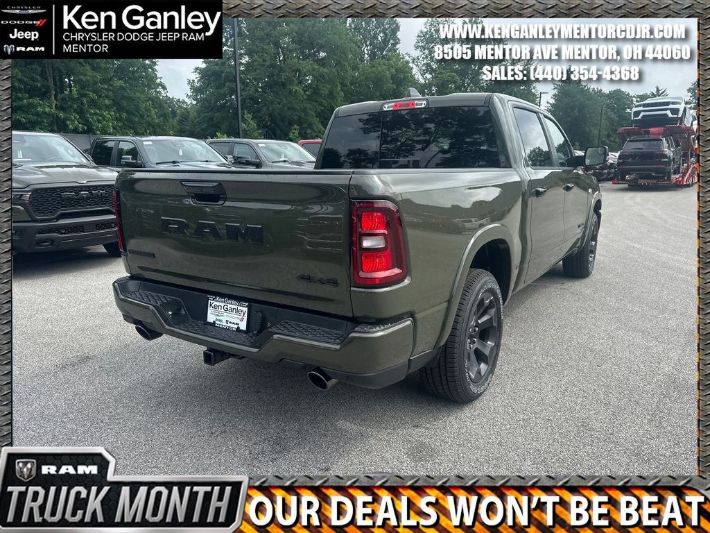 2026 RAM Ram 1500 RAM 1500 BIG HORN CREW CAB 4X4 5'7' BOX