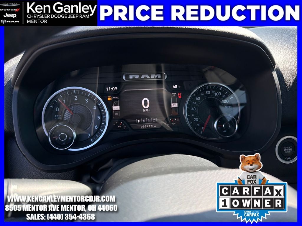 2023 RAM 1500 Big Horn Crew Cab 4x4 5'7' Box