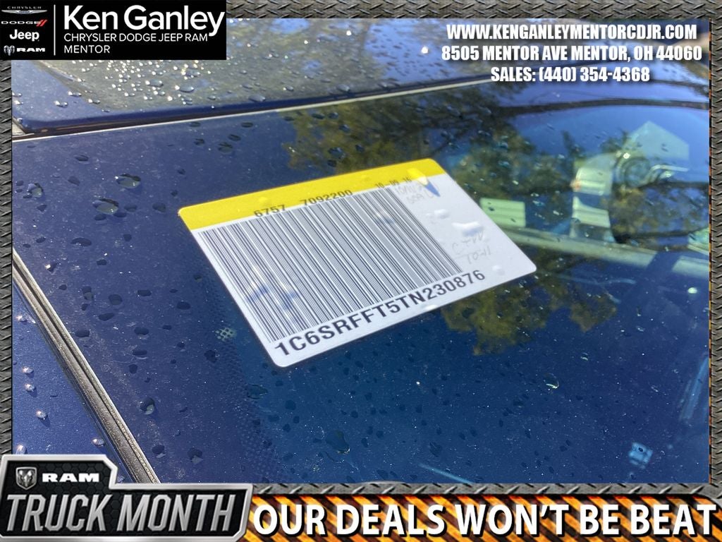 2026 RAM Ram 1500 RAM 1500 BIG HORN CREW CAB 4X4 5'7' BOX