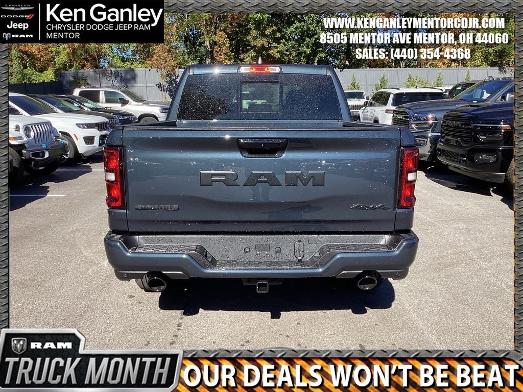 2026 RAM Ram 1500 RAM 1500 BIG HORN CREW CAB 4X4 5'7' BOX
