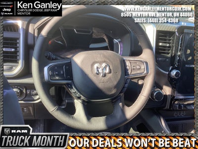 2026 RAM Ram 1500 RAM 1500 BIG HORN CREW CAB 4X4 5'7' BOX