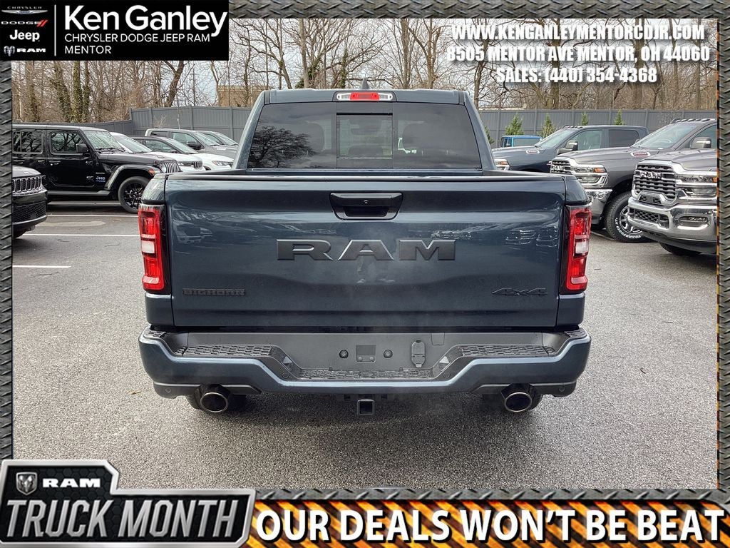 2026 RAM Ram 1500 RAM 1500 BIG HORN CREW CAB 4X4 5'7' BOX