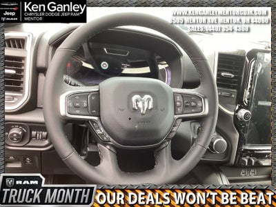 2026 RAM Ram 1500 RAM 1500 BIG HORN CREW CAB 4X4 5'7' BOX