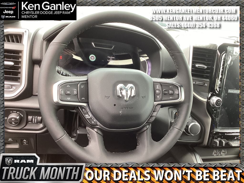 2026 RAM Ram 1500 RAM 1500 BIG HORN CREW CAB 4X4 5'7' BOX