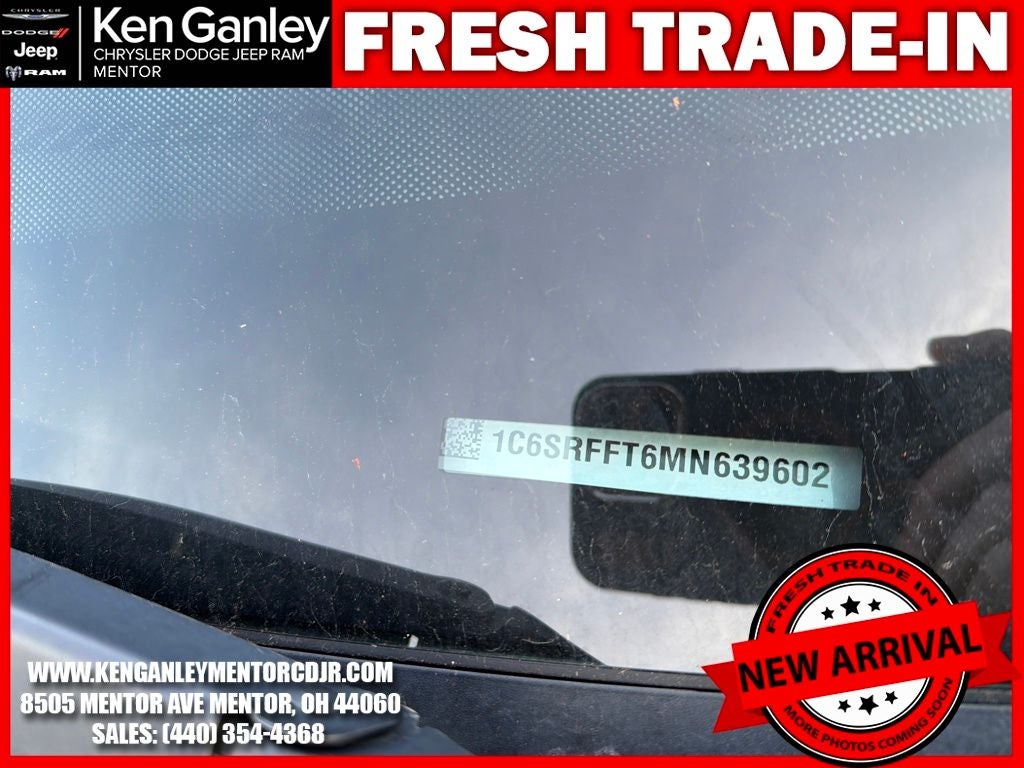 2021 RAM 1500 Big Horn Crew Cab 4x4 5'7' Box