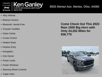 2023 RAM Ram 1500 Big Horn Crew Cab 4x4 5'7' Box