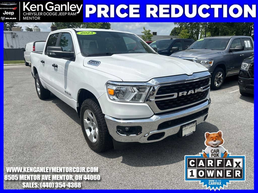 2023 RAM 1500 Big Horn Crew Cab 4x4 5'7' Box