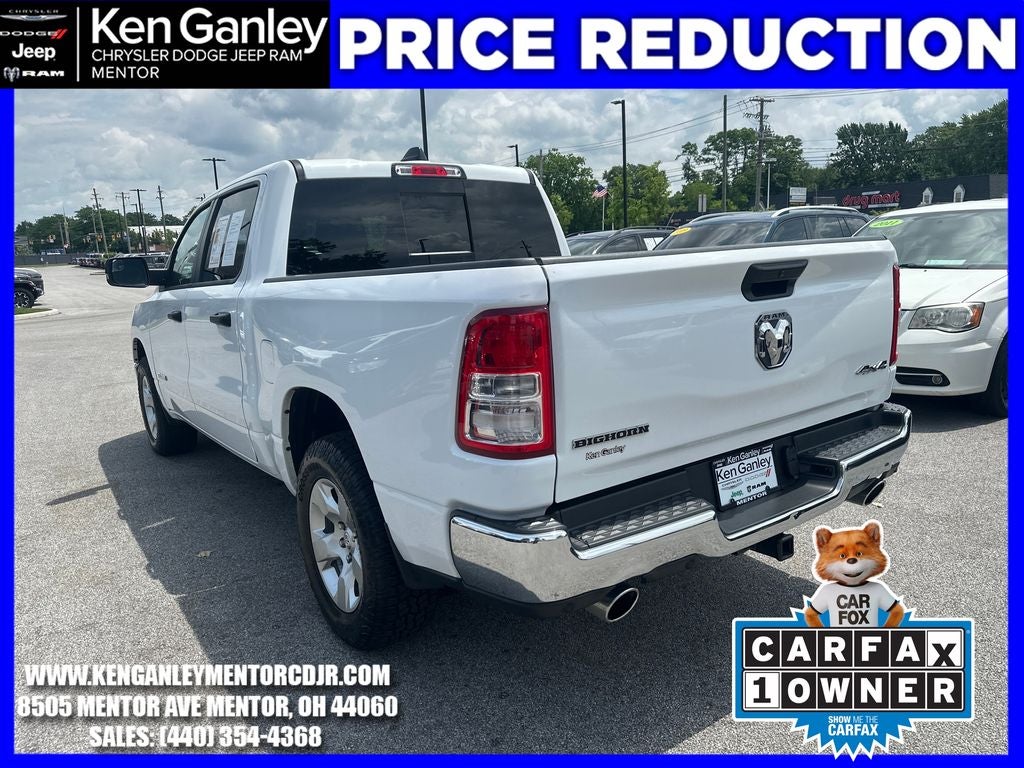 2023 RAM 1500 Big Horn Crew Cab 4x4 5'7' Box