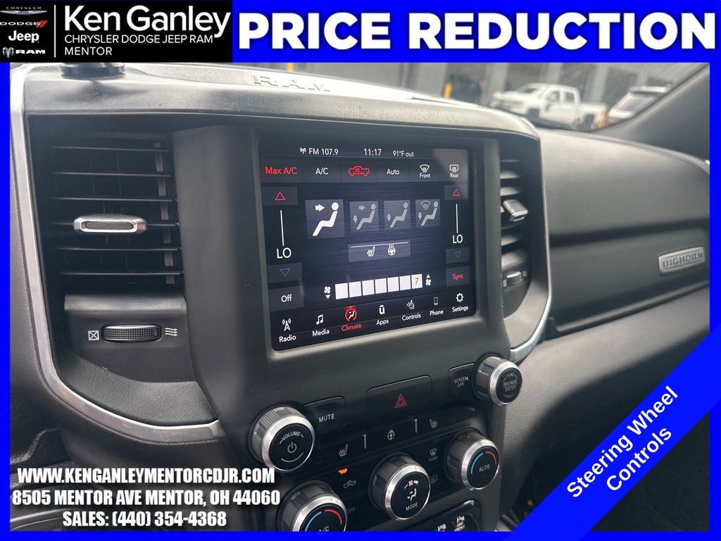 2021 RAM 1500 Big Horn Crew Cab 4x4 5'7' Box