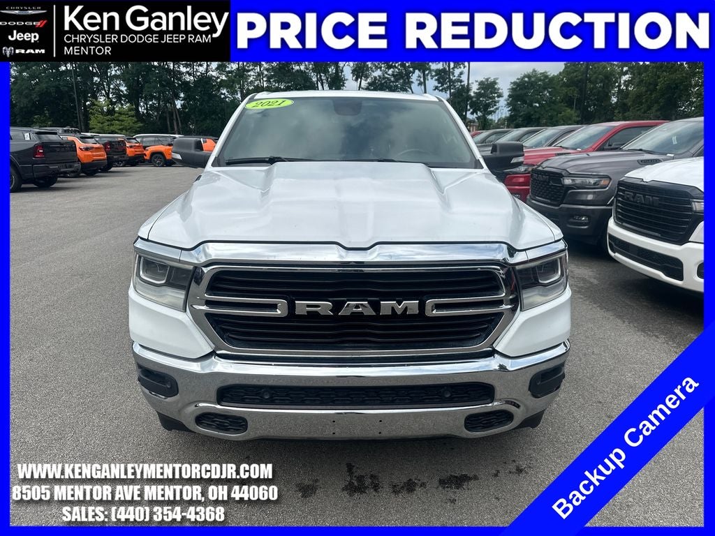 2021 RAM 1500 Big Horn Crew Cab 4x4 5'7' Box
