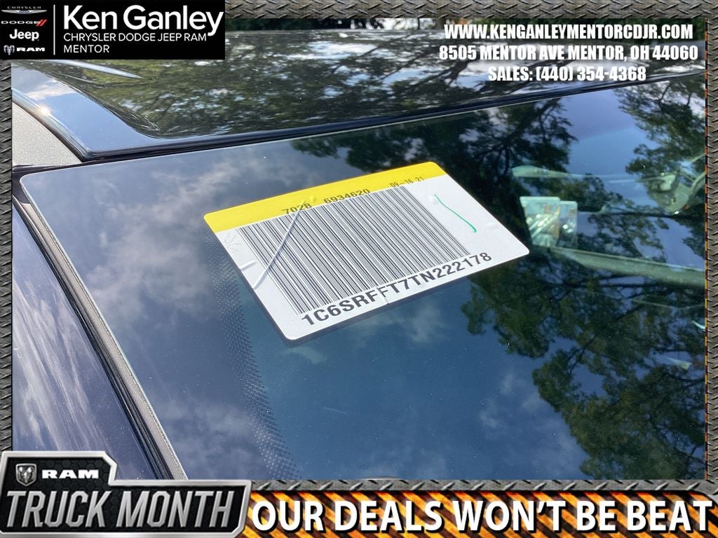 2026 RAM Ram 1500 RAM 1500 BIG HORN CREW CAB 4X4 5'7' BOX