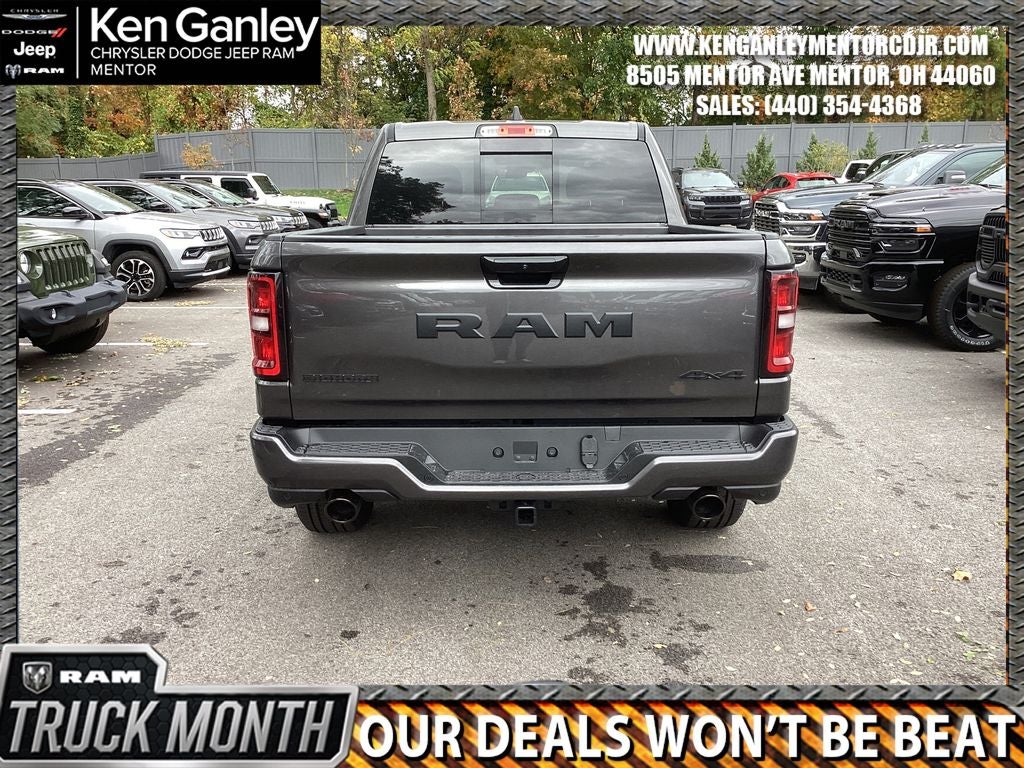 2026 RAM Ram 1500 RAM 1500 BIG HORN CREW CAB 4X4 5'7' BOX