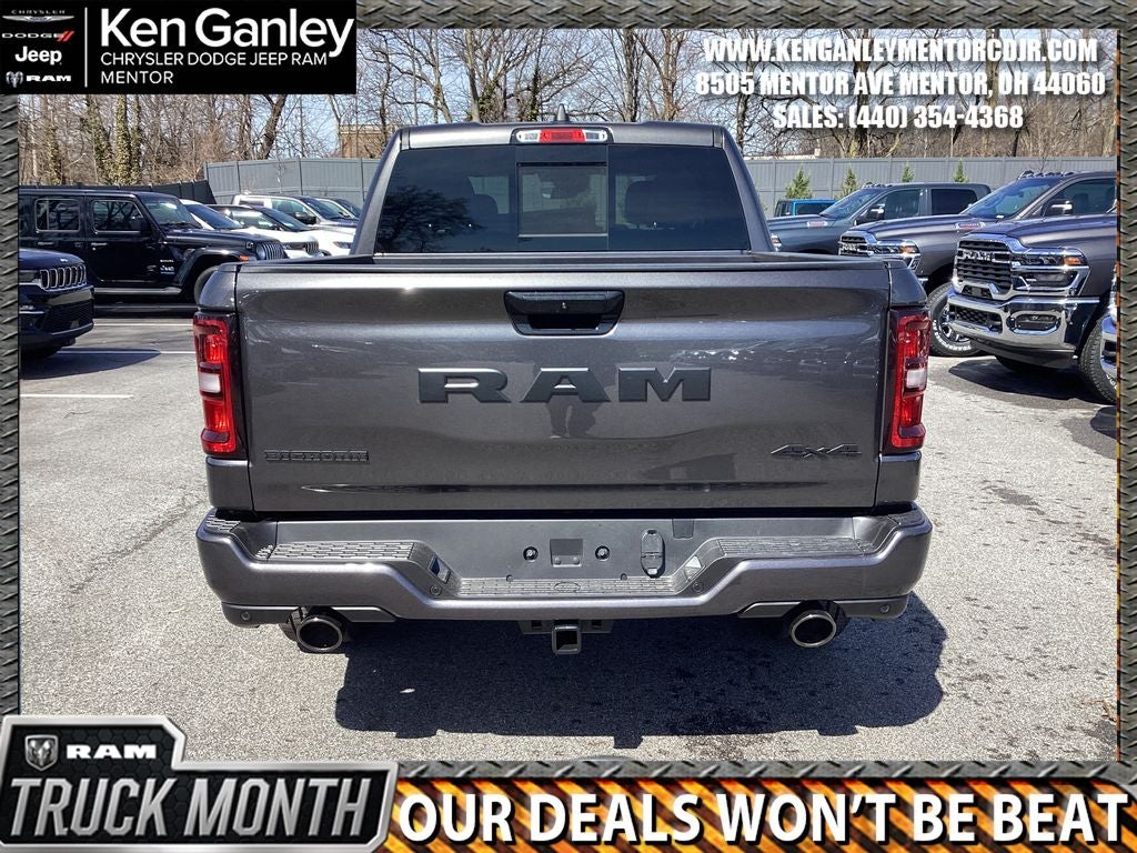 2026 RAM Ram 1500 RAM 1500 BIG HORN CREW CAB 4X4 5'7' BOX