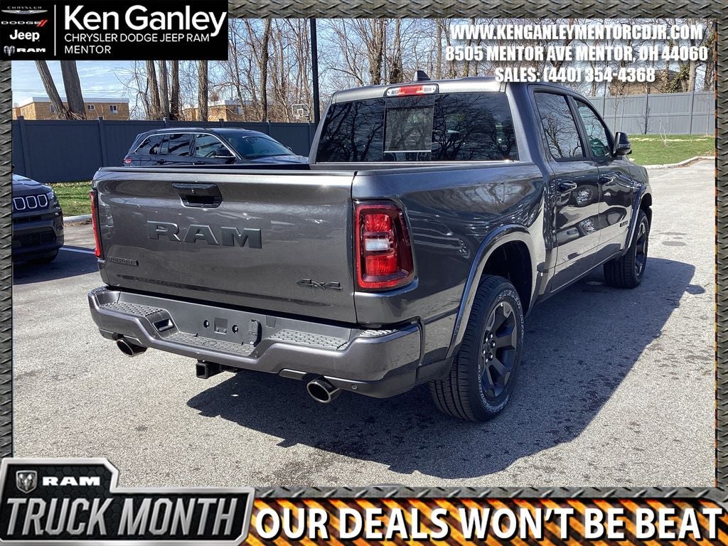 2026 RAM Ram 1500 RAM 1500 BIG HORN CREW CAB 4X4 5'7' BOX