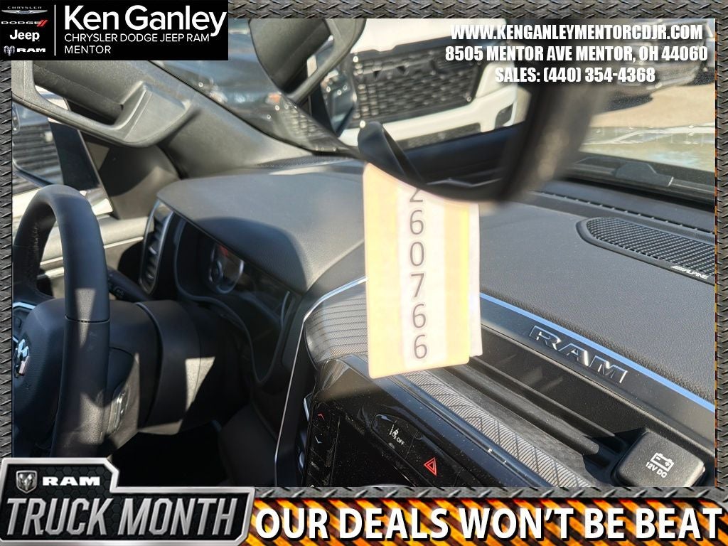 2026 RAM Ram 1500 RAM 1500 BIG HORN CREW CAB 4X4 5'7' BOX