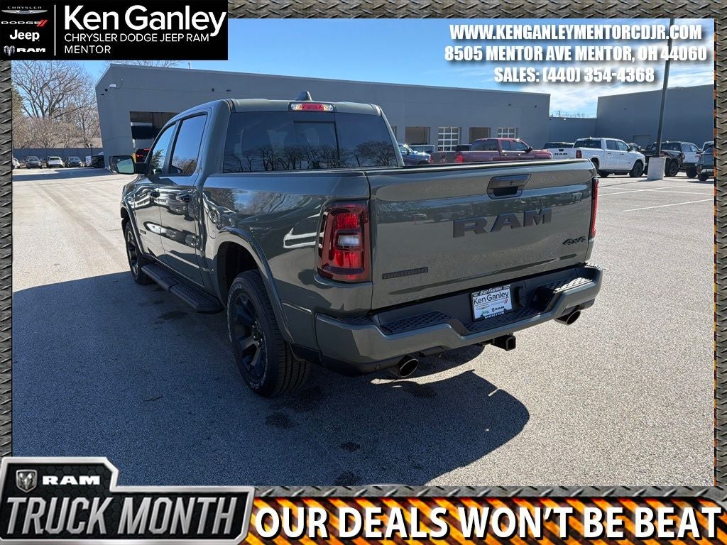 2026 RAM Ram 1500 RAM 1500 BIG HORN CREW CAB 4X4 5'7' BOX