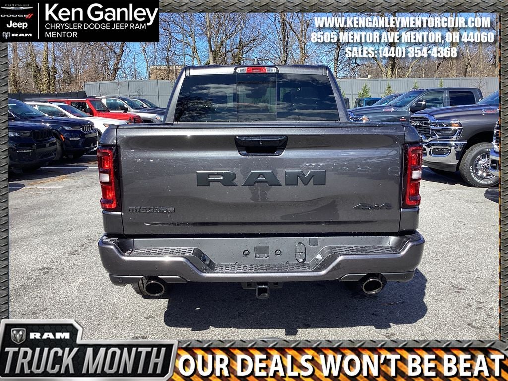 2026 RAM Ram 1500 RAM 1500 BIG HORN CREW CAB 4X4 5'7' BOX