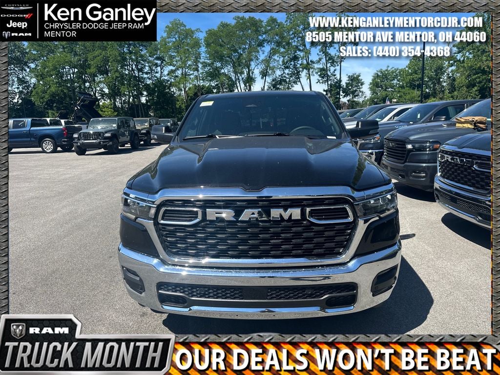 2026 RAM Ram 1500 RAM 1500 BIG HORN CREW CAB 4X4 5'7' BOX