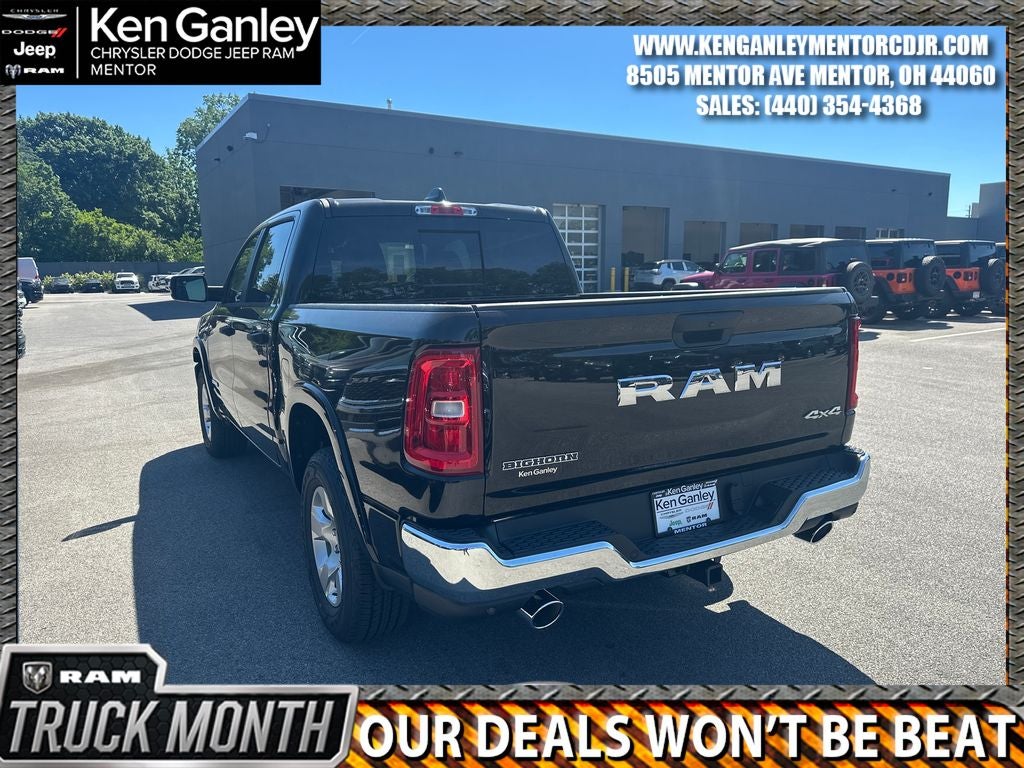 2026 RAM Ram 1500 RAM 1500 BIG HORN CREW CAB 4X4 5'7' BOX