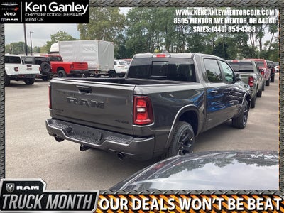 2026 RAM Ram 1500 RAM 1500 BIG HORN CREW CAB 4X4 5'7' BOX