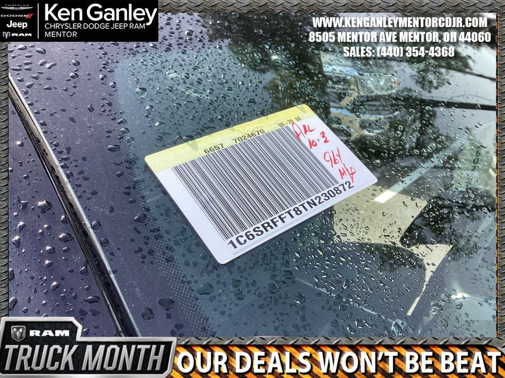 2026 RAM Ram 1500 RAM 1500 BIG HORN CREW CAB 4X4 5'7' BOX