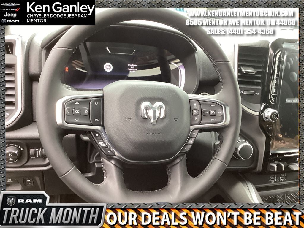 2026 RAM Ram 1500 RAM 1500 BIG HORN CREW CAB 4X4 5'7' BOX