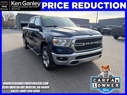 2022 RAM 1500 Big Horn Crew Cab 4x4 5'7' Box