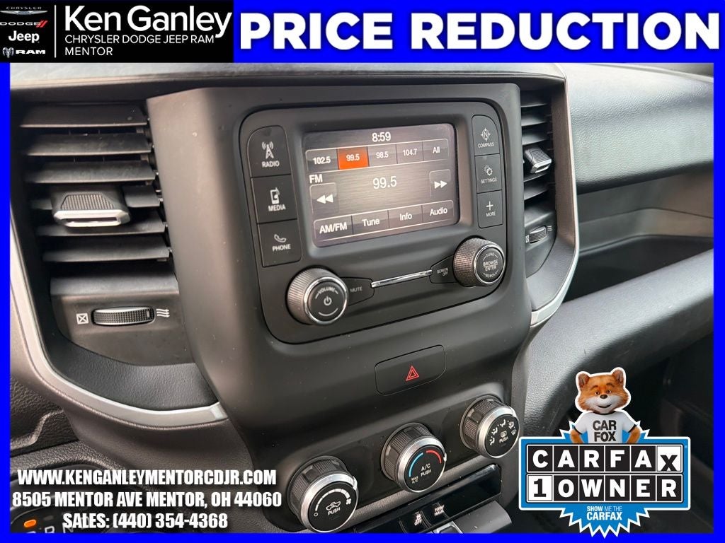 2022 RAM 1500 Big Horn Crew Cab 4x4 5'7' Box