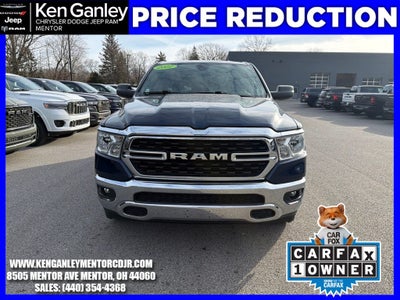 2022 RAM 1500 Big Horn Crew Cab 4x4 5'7' Box