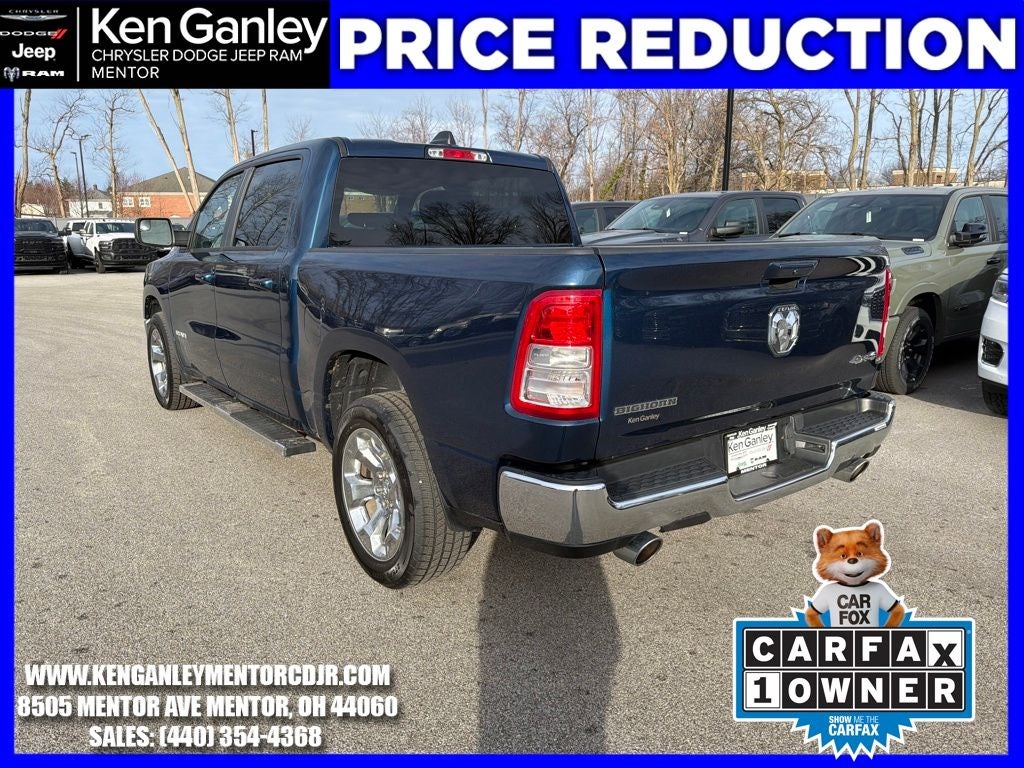 2022 RAM 1500 Big Horn Crew Cab 4x4 5'7' Box