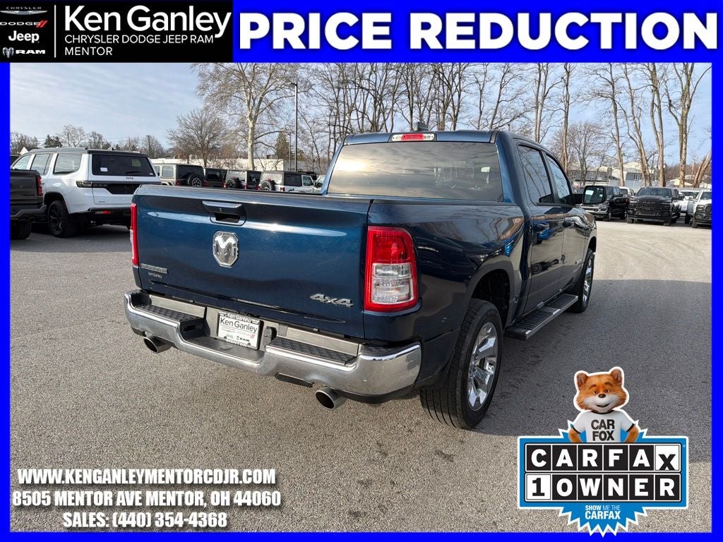 2022 RAM 1500 Big Horn Crew Cab 4x4 5'7' Box