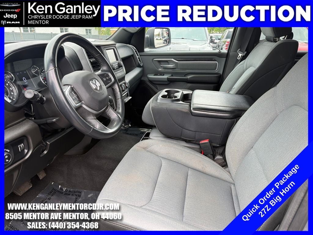 2022 RAM 1500 Big Horn Crew Cab 4x4 5'7' Box