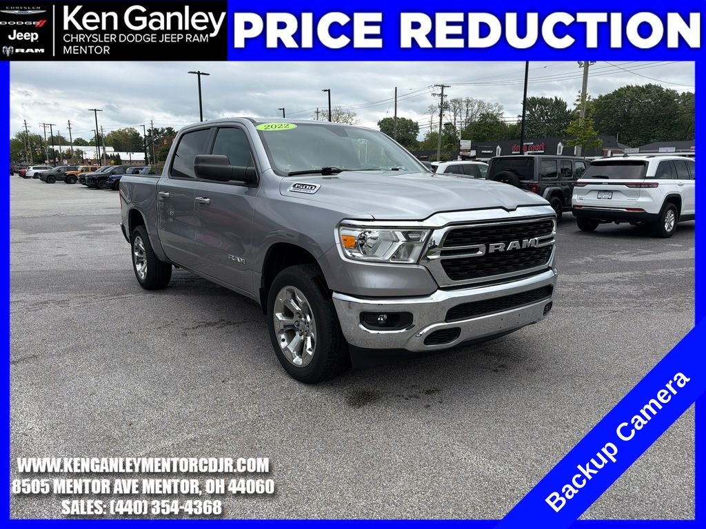 2022 RAM 1500 Big Horn Crew Cab 4x4 5'7' Box