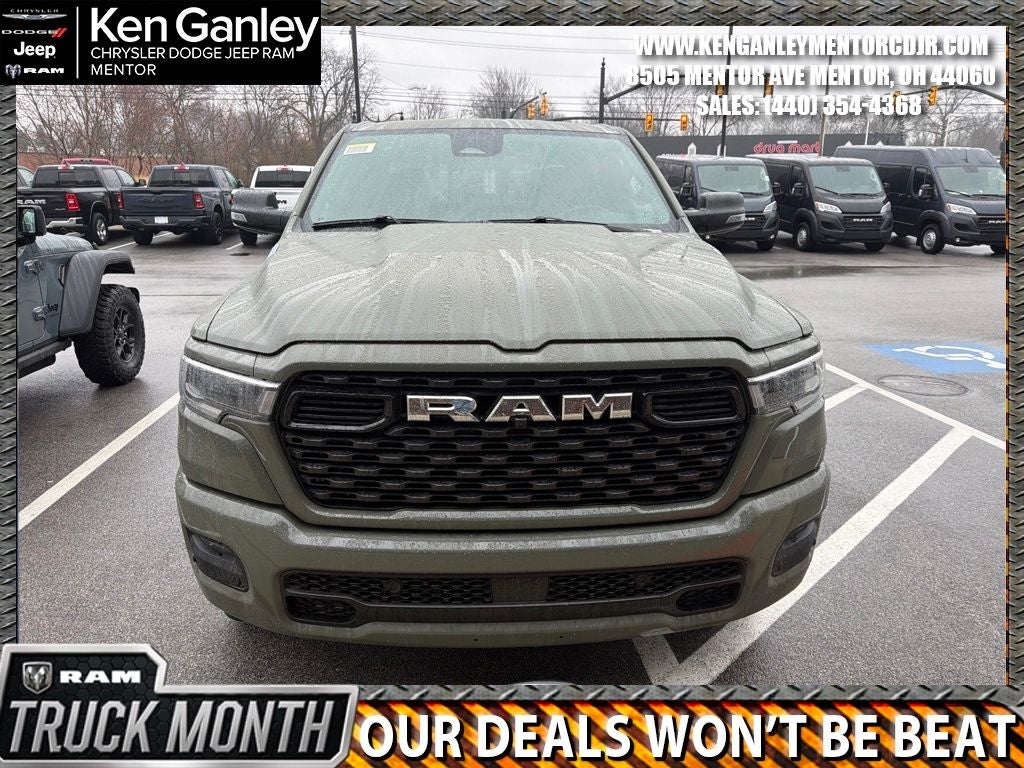 2026 RAM Ram 1500 RAM 1500 BIG HORN CREW CAB 4X4 5'7' BOX