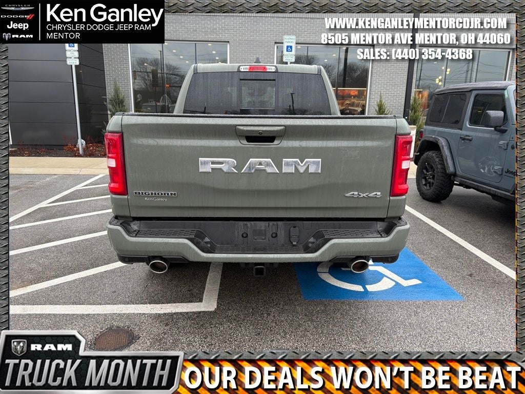 2026 RAM Ram 1500 RAM 1500 BIG HORN CREW CAB 4X4 5'7' BOX
