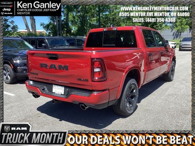2026 RAM Ram 1500 RAM 1500 BIG HORN CREW CAB 4X4 5'7' BOX