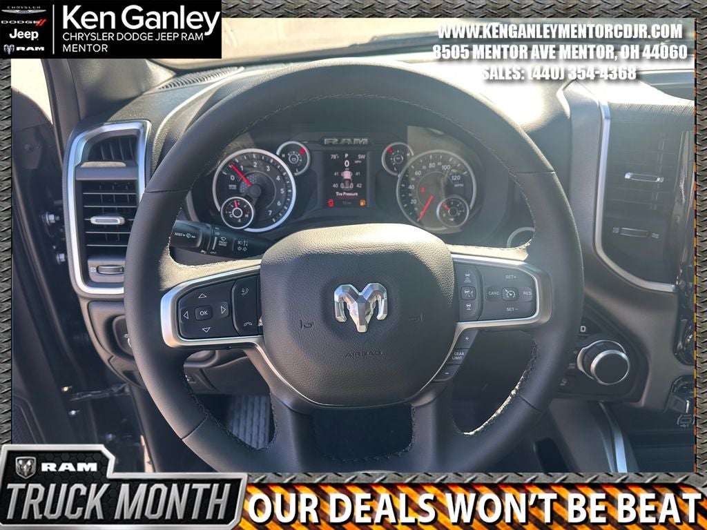 2026 RAM Ram 1500 RAM 1500 BIG HORN CREW CAB 4X4 5'7' BOX
