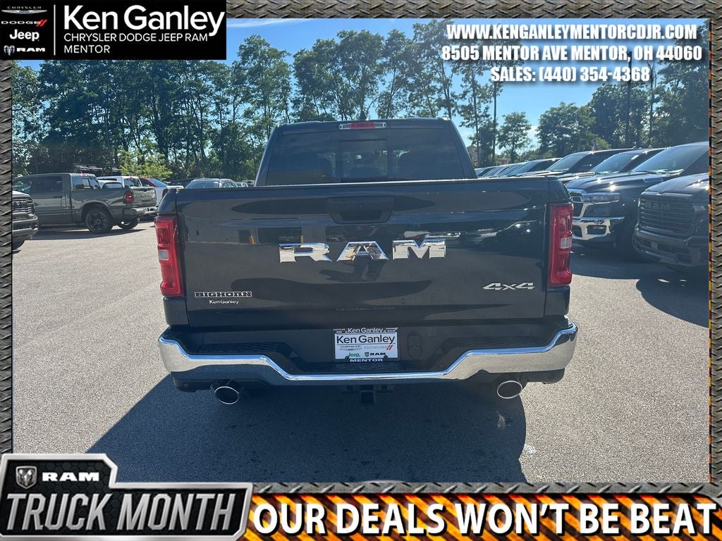 2026 RAM Ram 1500 RAM 1500 BIG HORN CREW CAB 4X4 5'7' BOX