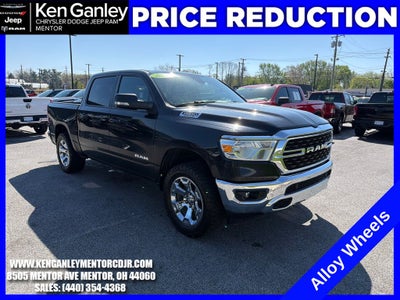 2022 RAM 1500 Big Horn Crew Cab 4x4 5'7' Box