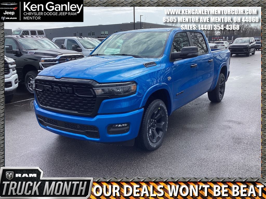 2026 RAM Ram 1500 RAM 1500 BIG HORN CREW CAB 4X4 5'7' BOX