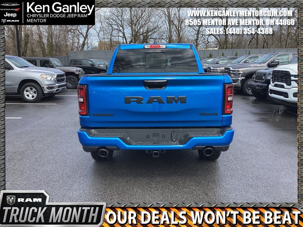 2026 RAM Ram 1500 RAM 1500 BIG HORN CREW CAB 4X4 5'7' BOX