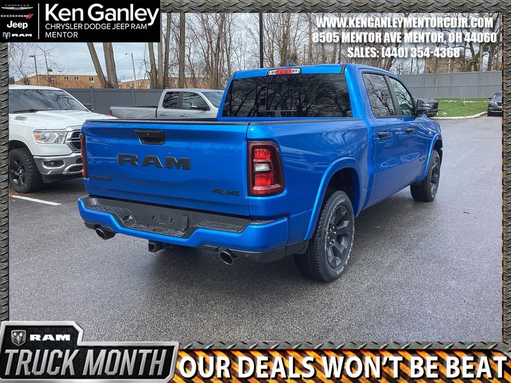 2026 RAM Ram 1500 RAM 1500 BIG HORN CREW CAB 4X4 5'7' BOX