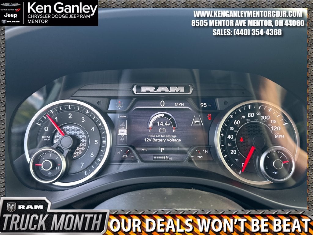 2026 RAM Ram 1500 RAM 1500 BIG HORN CREW CAB 4X4 5'7' BOX