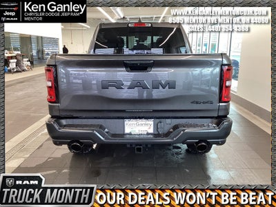 2026 RAM Ram 1500 RAM 1500 WARLOCK CREW CAB 4X4 5'7' BOX