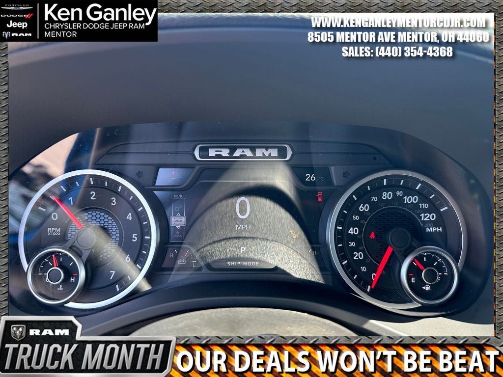 2026 RAM Ram 1500 RAM 1500 EXPRESS CREW CAB 4X4 5'7' BOX