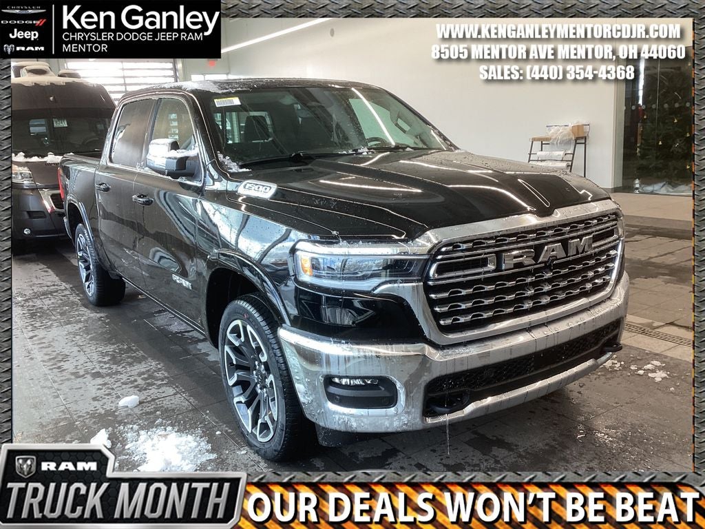 2026 RAM Ram 1500 RAM 1500 LIMITED LONGHORN CREW CAB 4X4 5'7' BOX