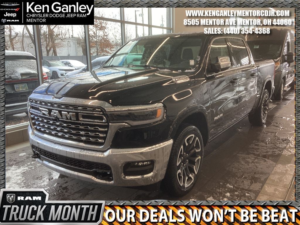 2026 RAM Ram 1500 RAM 1500 LIMITED LONGHORN CREW CAB 4X4 5'7' BOX