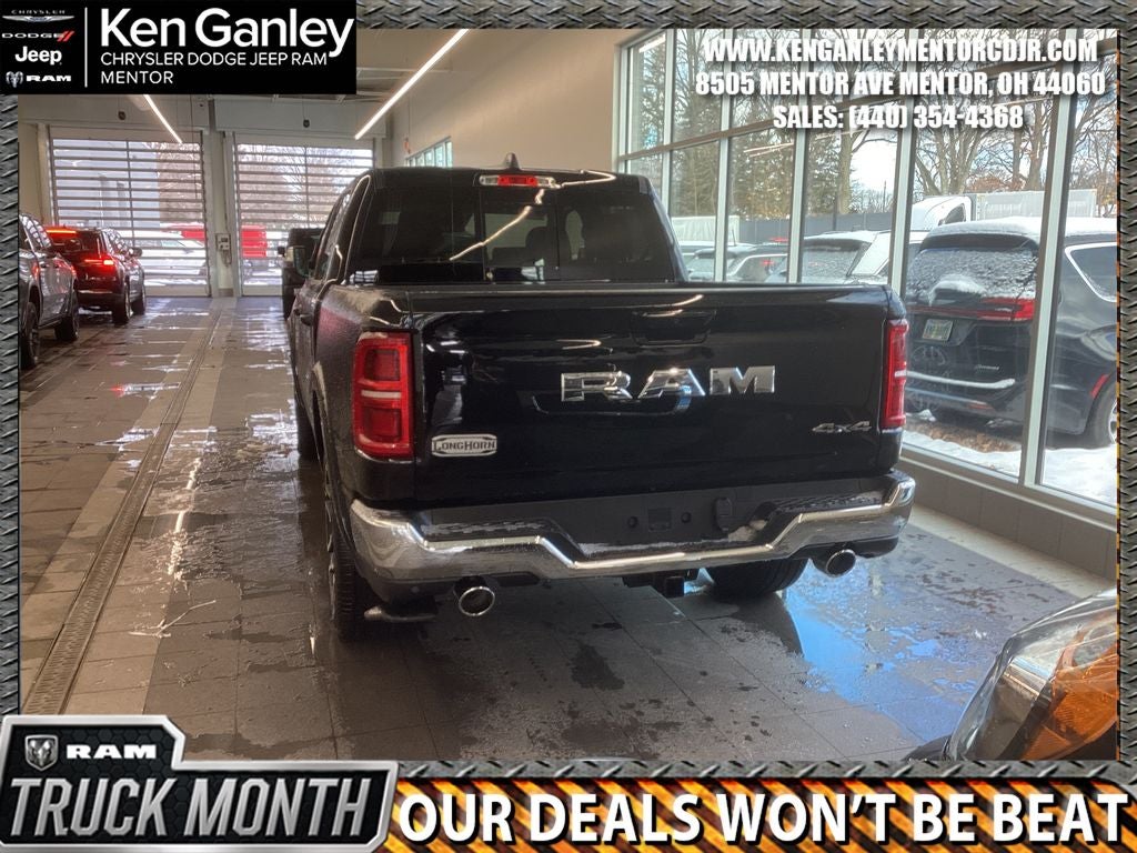 2026 RAM Ram 1500 RAM 1500 LIMITED LONGHORN CREW CAB 4X4 5'7' BOX