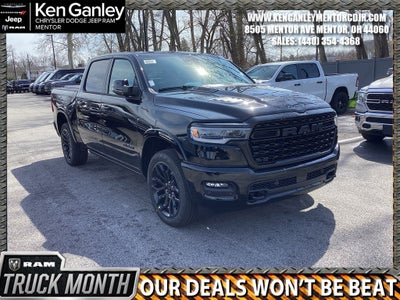 2026 RAM Ram 1500 RAM 1500 LIMITED CREW CAB 4X4 5'7' BOX